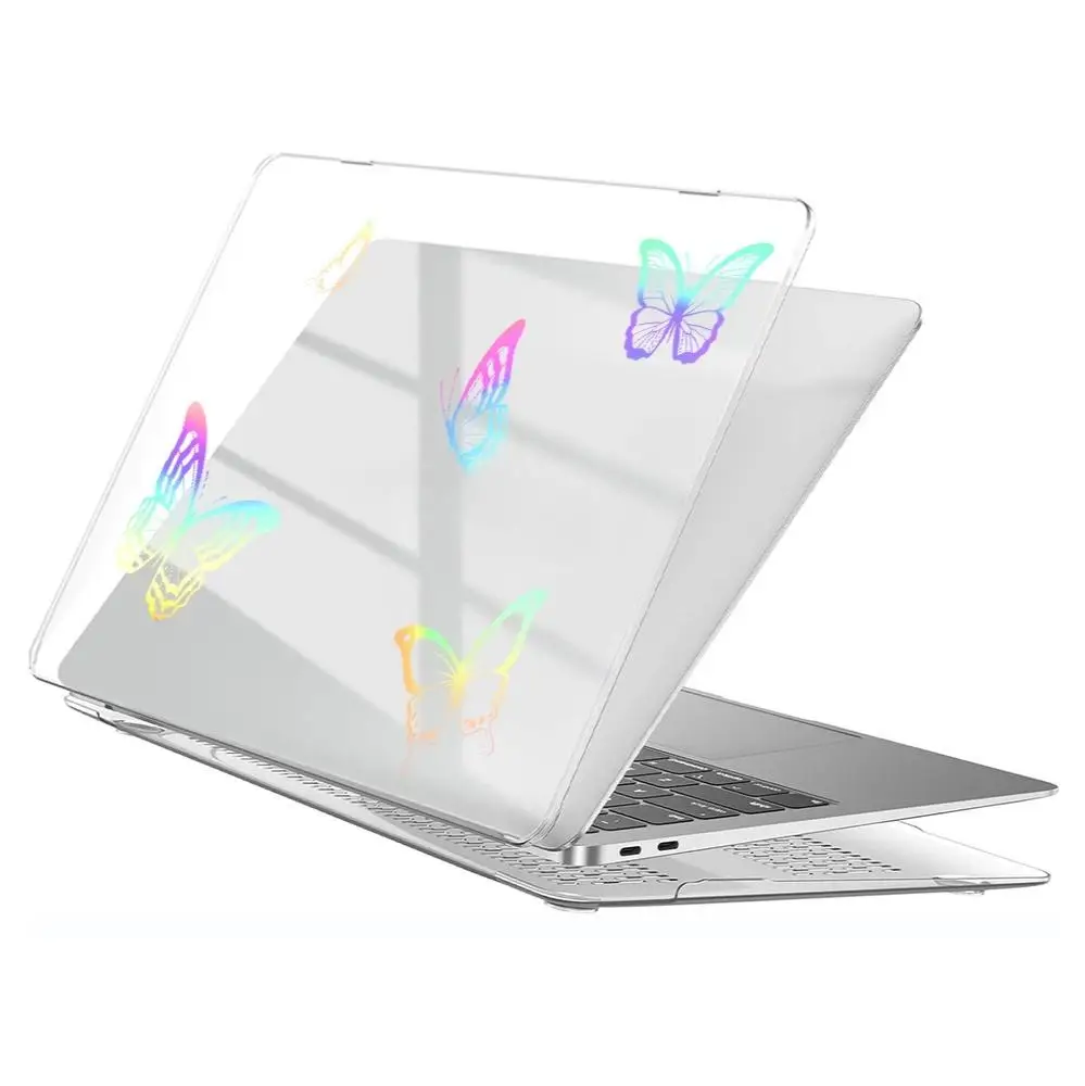 Transparent Clear Case Cover For Macbook 13 14 15 16 Inch Custom Laptop Fashion New Designer Luxury Myc0181 Laudtec