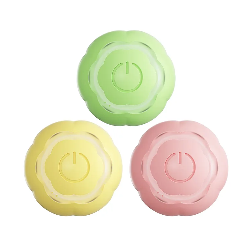 Interactive Cat Ball Toy Active Rolling Ball for Indoor Cats Exercise Automatic Cat Teaser Toy USB Rechargeable Balls Pet Gift