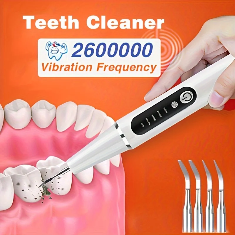 Remover Teeth Teeth Cleaning 2600000 Operating Frequency Tooth Cleaner