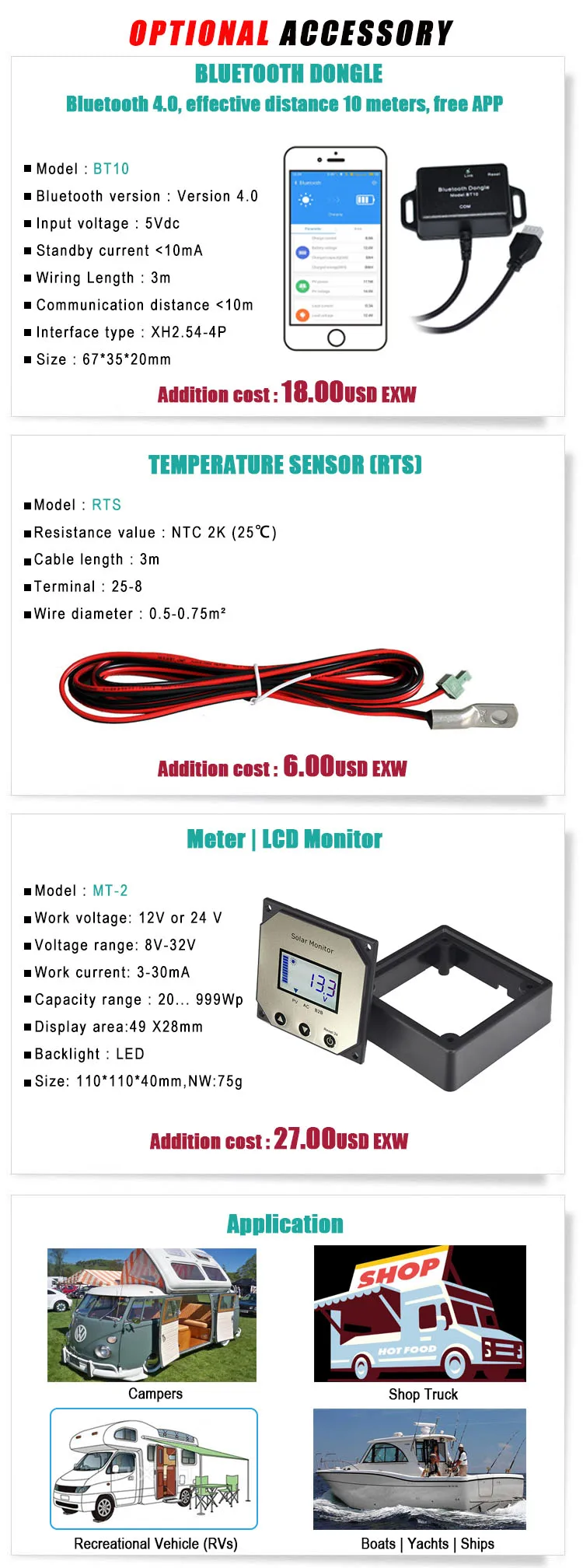 Accessory DC DC Charger