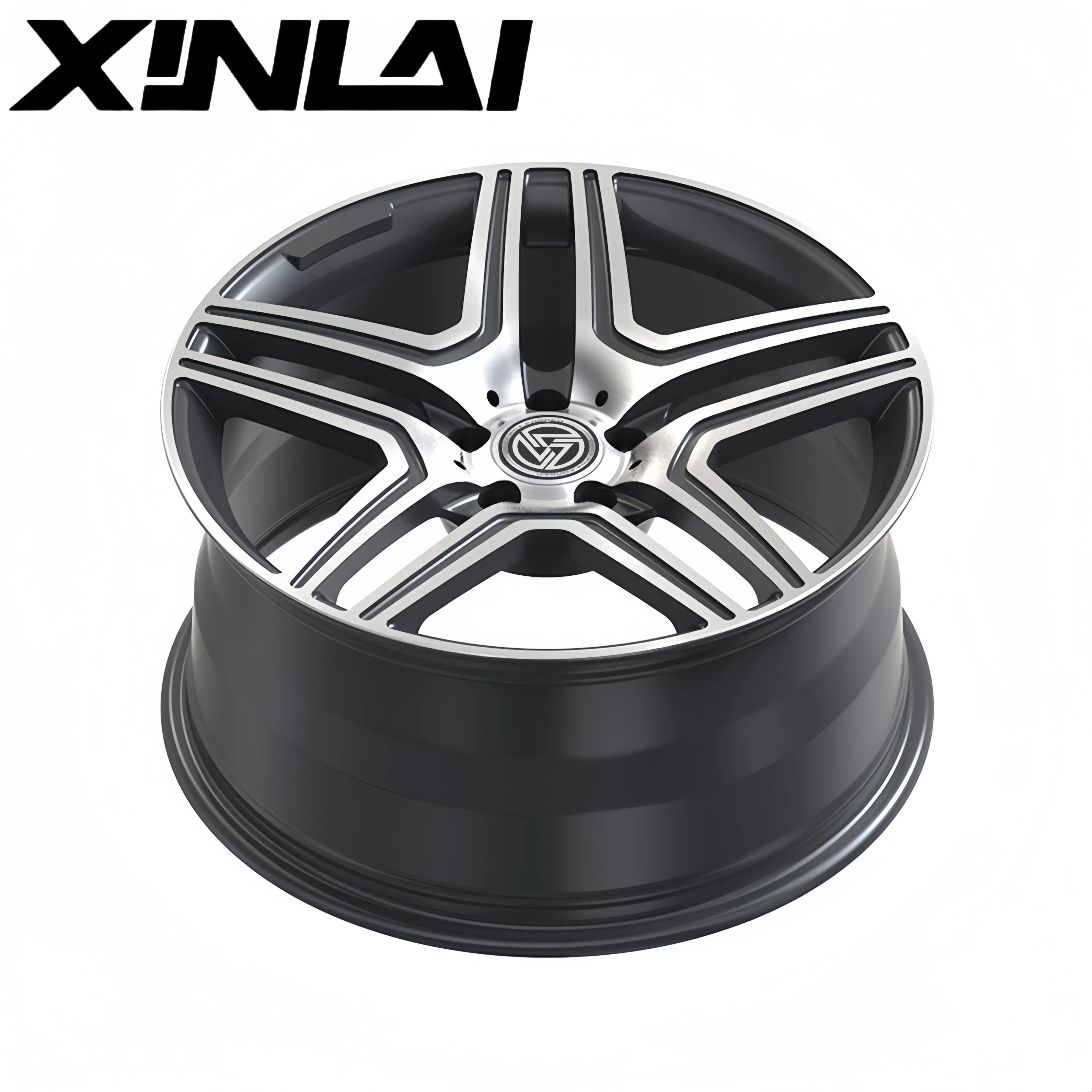 XINLAI Custom Deep Concave 5X120 5X112 5x114.3 17-22 Alloy Forged Wheels for Mercedes Audi for BMW 40mm ET New Aluminium 4 Piece - Image 5