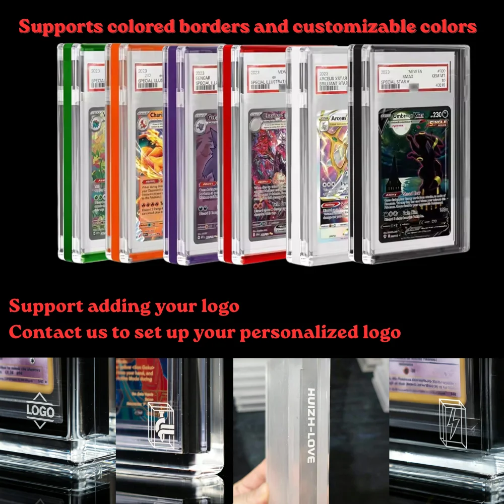 custom graded cards Baseball Card with Holographic Finish - PSA Style Slab, – Your Trading Protect your BGS/PSA/FGS graded cards in our compact waterproof case Custom Magnet Acrylic Graded Card