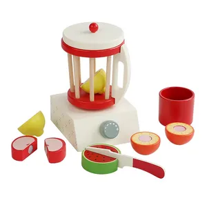 Children's Fun Wooden Simulation Kitchen Toys Girls Dessert Afternoon Tea Tableware Sets Parent-child Play House Toys