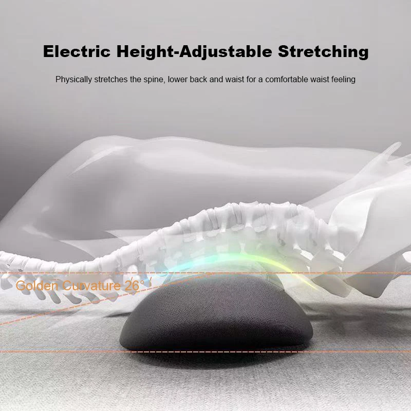 Ergonomic Lumbar Support Pillow Rechargeable Electric Lumbar Support Pillow Inflatable Lumbar Support air Pillow
