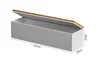Flip-top storage stool 120*30*40
