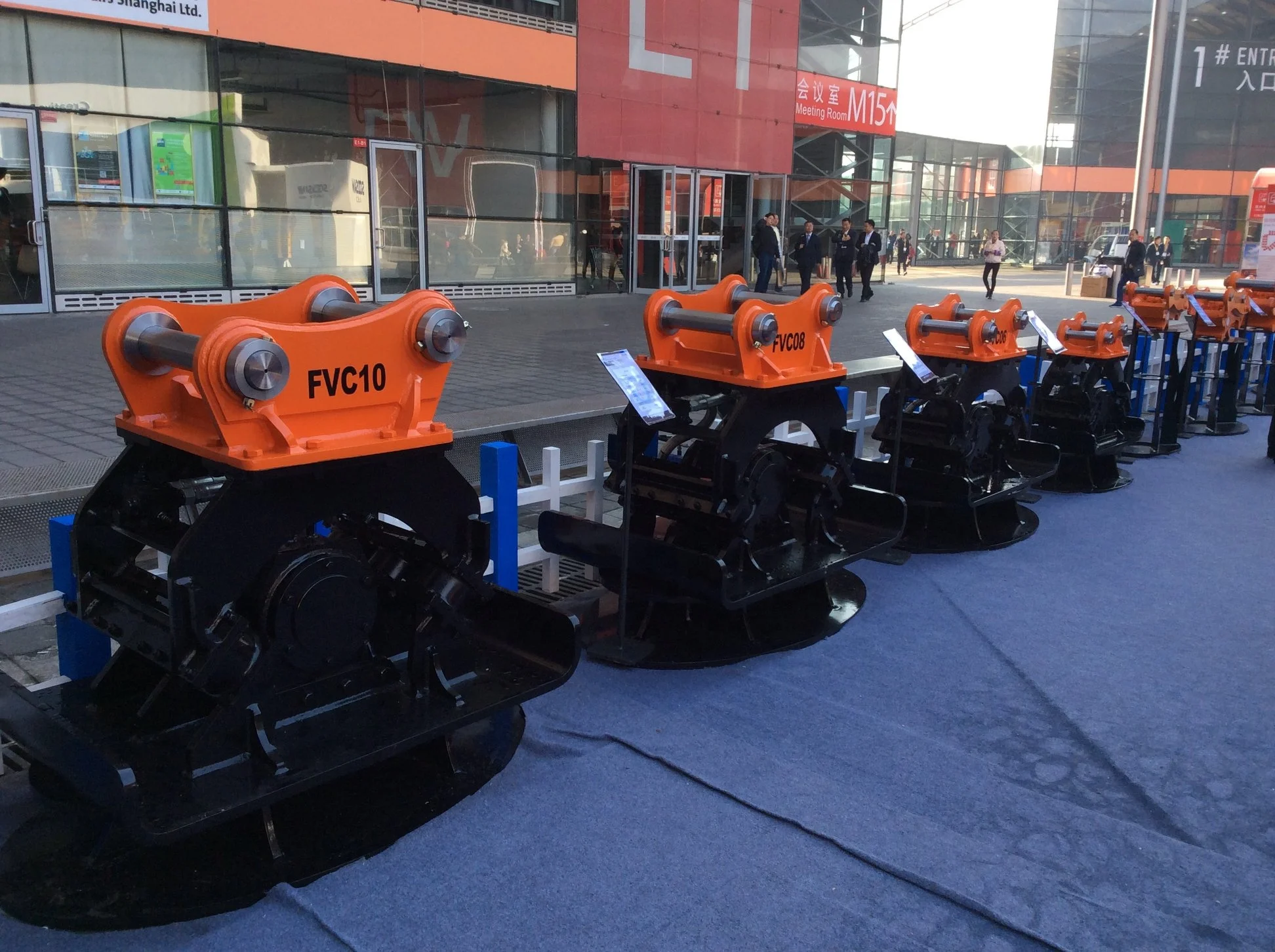 EDDIE FCV04 Excavator Vibrator Hydraulic Compactor Plate Excavator Compactor