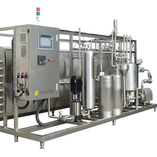 Pasteurizador  Homogenizer  UHT Pasteurization   5000L Milk Production Line   Milk Processing Plant