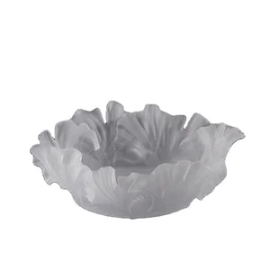 SAINT-VIEW Party Home Decoration Candy Bowl Plate Glass Fruit Dish Luxury Ramadan Party Decoration Sets