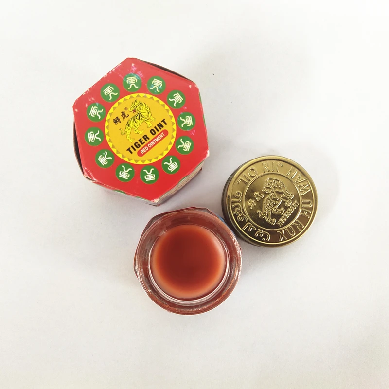 Custom Logo Red White Tiger Balm Ointment Pain Relief Muscle Ointment