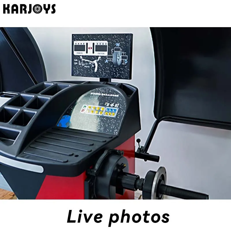 KJ-90ES Wheel Balancer Machine with CE Certified 200rpm Car Wheel Balancing for Auto Workshop