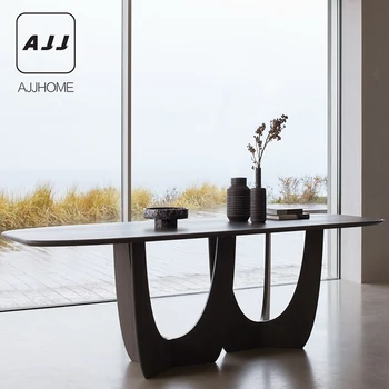 AJJ SH59 Nordic Fashion Dining Conference Table Designer Long Japanese Original Wooden Table Negotiation Table