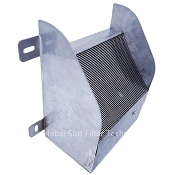 Industrial Wastewater Treatment  Stainless Steel Fine Mesh Screen Parabolic Filter Screen