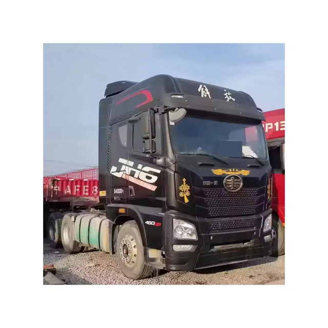 FAW Jiefang JH6 460 horsepower 6X4 heavy duty diesel used tractor originally from China