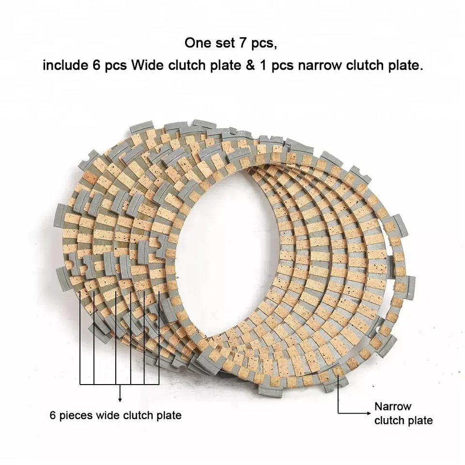 Motorcycle Paper Base Material Outer Diameter 152mm Clutch Plate TE450 Rapier GT650 GV650 ST700 GT GV 650 for Hyosung