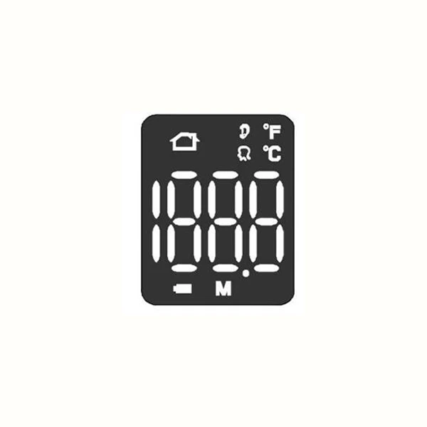 Custom 7 Segment Large Led Display with Temperature Battery Icon