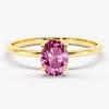 Moissanite rosa 0,5 Ct + Certificato GRA