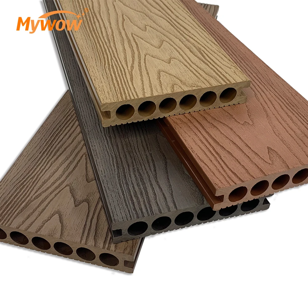 Modern 50x50 Outdoor WPC Wall Panels - Waterproof & Fireproof