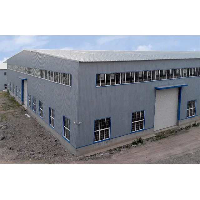 High Quality Large-Span Prefabricated Workshop Light Steel Structure for Metal Shed Building Warehouse
