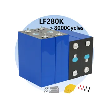 3.2V LF280k Lifepo4 Battery 100Ah 105Ah 280Ah MB31/314Ah DEJIN 314Ah 340Ah Lithium Ion Cell for PV/Home Energy Storage System