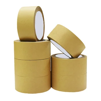 Self-Adhesive Kraft Paper Packing Tape For Carton Sealing Packaging Shipping