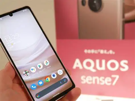 For Sharp Aquos Sense7 Original Waterproof Cell Phone Unlocked Ram 6gb Rom 128gb Android Second Hand Smart Phone