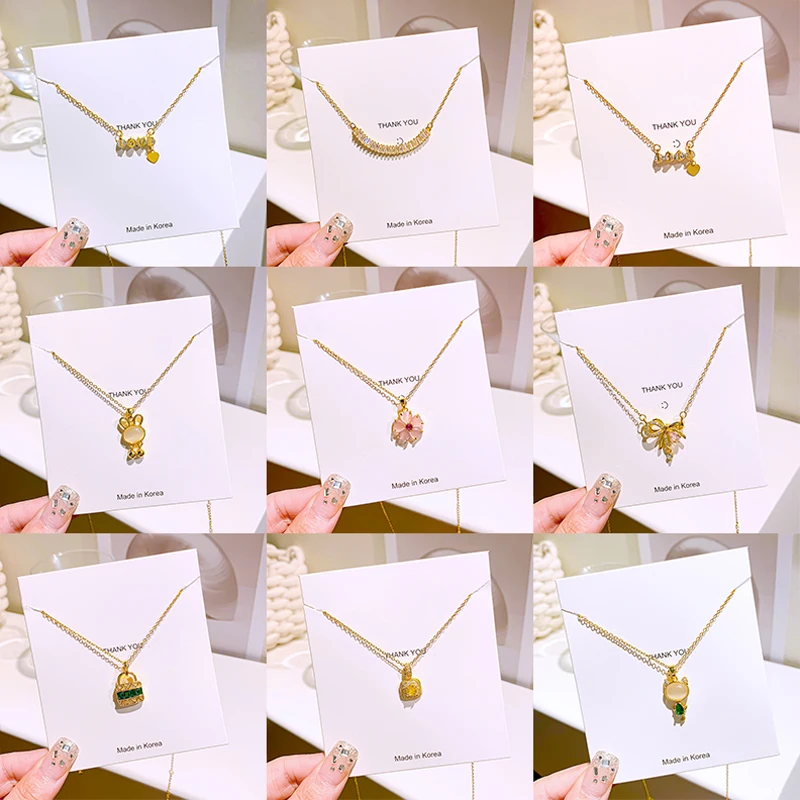 Gold Plated Zircon Diamond Collar Necklace