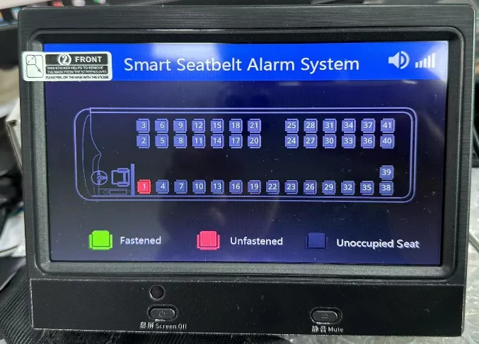 WESTBAY  4G Wireless Remote Monitor Smart Seatbelt Alarm System Seat Occupancy Pressure Sensor for Car Bus Van Truck Vehicles