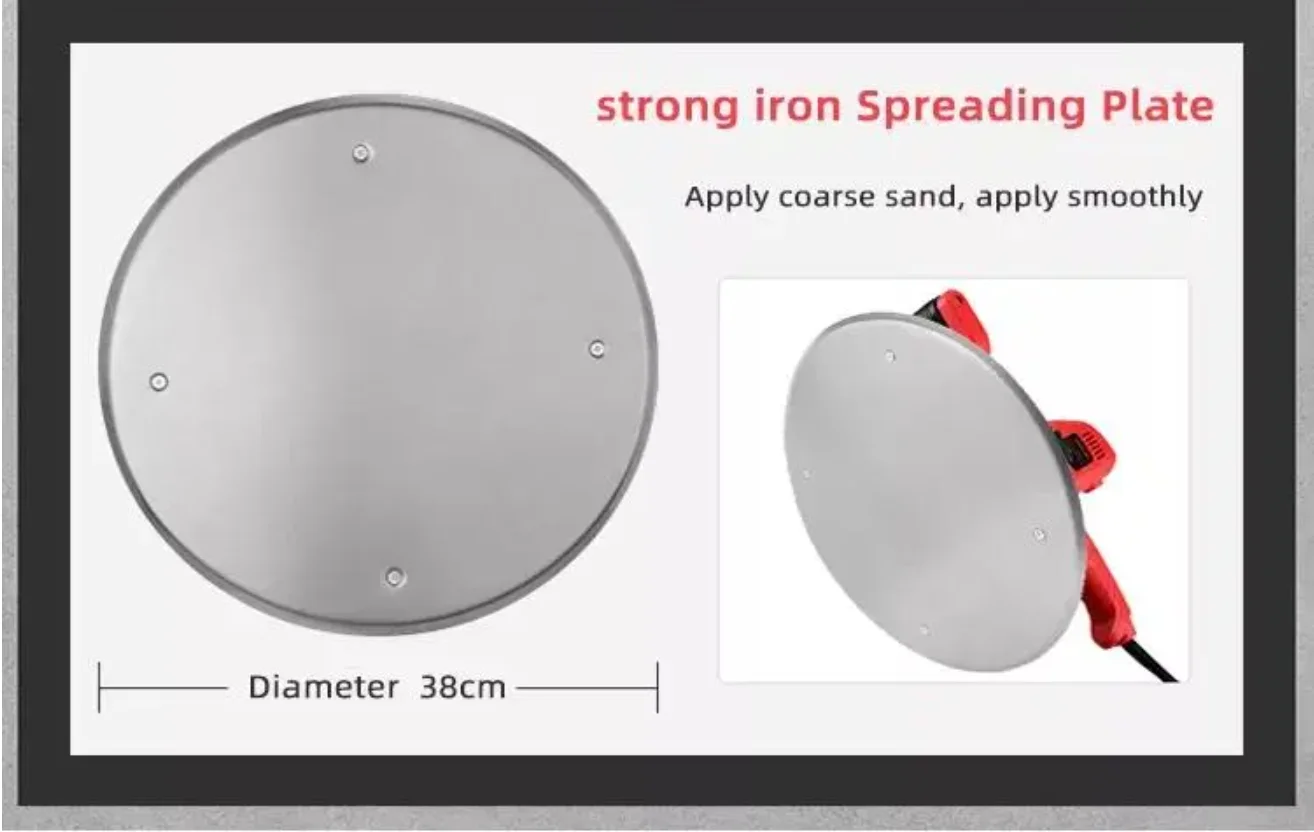 Small electric trowel cement mortar trowel with the smoothing function for wall and floor