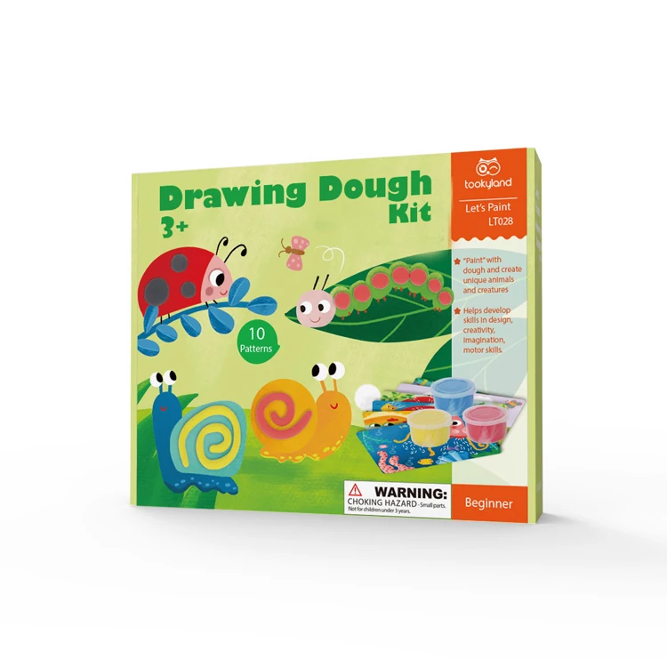 RTS Drawing Dough Kit for Child to Painting Create Unique Animals and Creatures