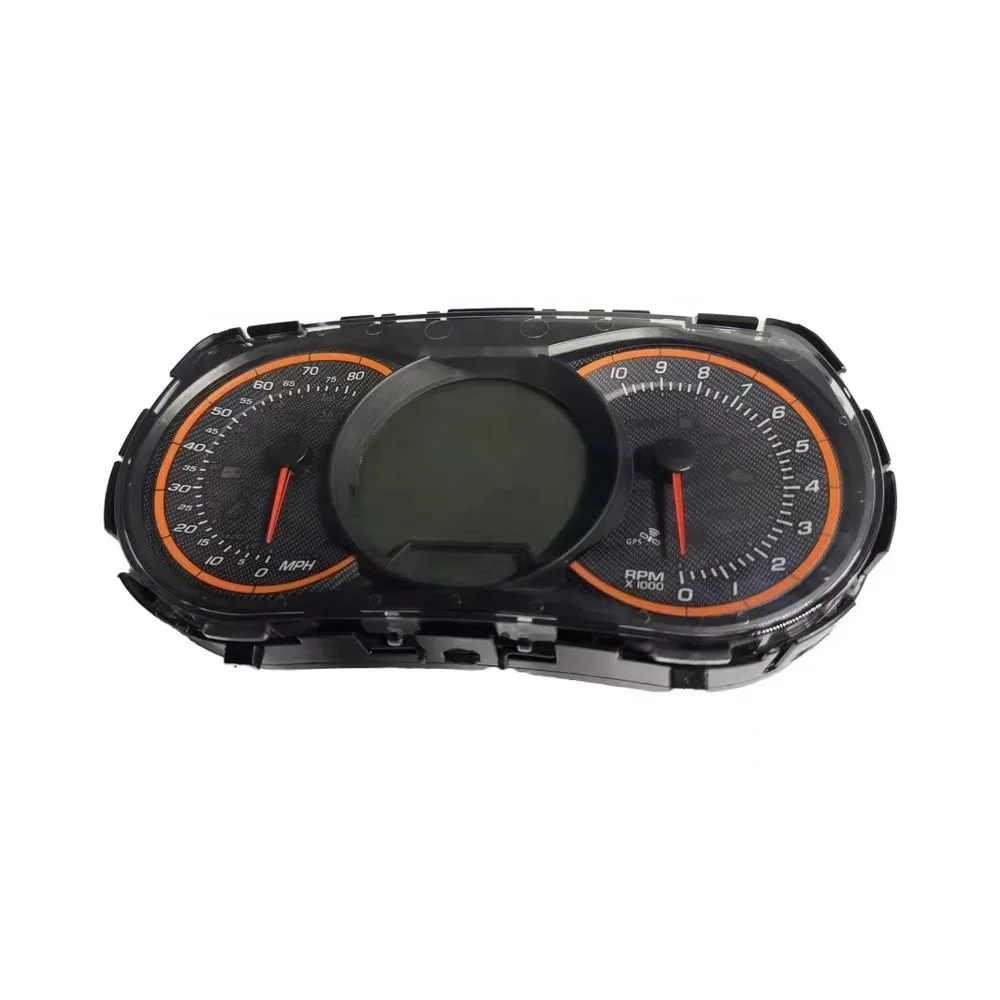 Compteur De Vitesse LCD Pour Jet Ski - Compatible Sea-Doo GTI 2006-2007 - Écran Clair, Lunette Chromée - Référence 278002070/2217