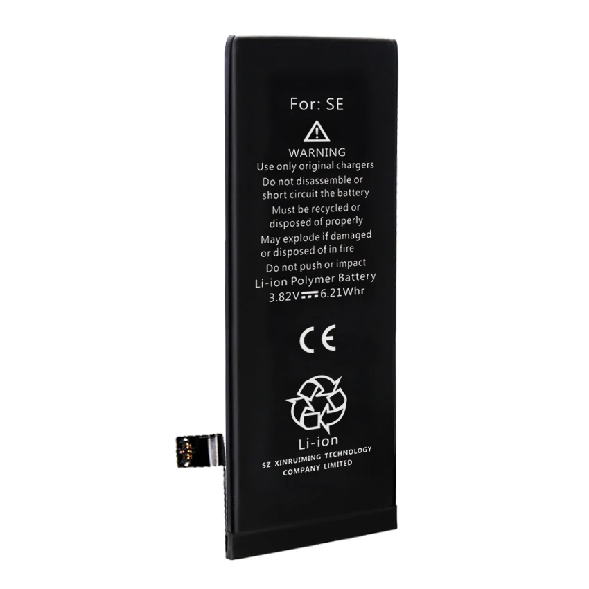 
 Абсолютно новый оригинальный аккумулятор для телефона iPhone SE с полной проверкой 0 циклов, 1624 мАч  