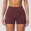 dark red shorts