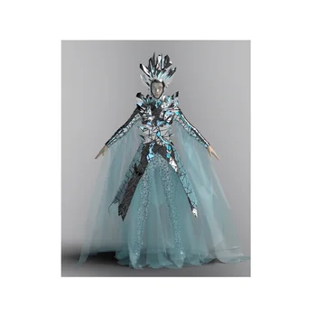 Custom Shiny Mirror Irregular Shape Full Body Dressing Mirror Carnival Stage Nightclub Mirror Dress Women For Performance