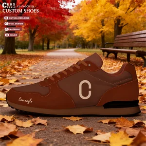 Custom Logo Designer Factory Big Size Suede Leather Jogging Trainer Men Women Casual Running Sneaker Retro Sport Shoes Custom