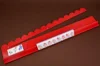 002 Fond plat rouge