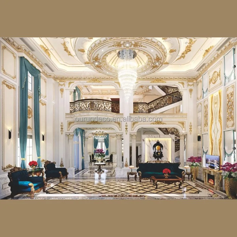Modern Design PU Polyurethane Flat Moulding Plain Conical Interior Decoration Corner for Ceilings for Exterior Villas