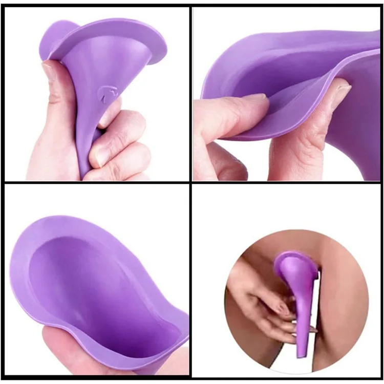 Standing Urinals for Women Female Urination Device, Women Standing Pee Portable Urinal Funnel Lets Pee Standing Up, Reusable Urinal Funnel For Ladies Pee Funnel for Camping, Outdoor, Pregnancy,