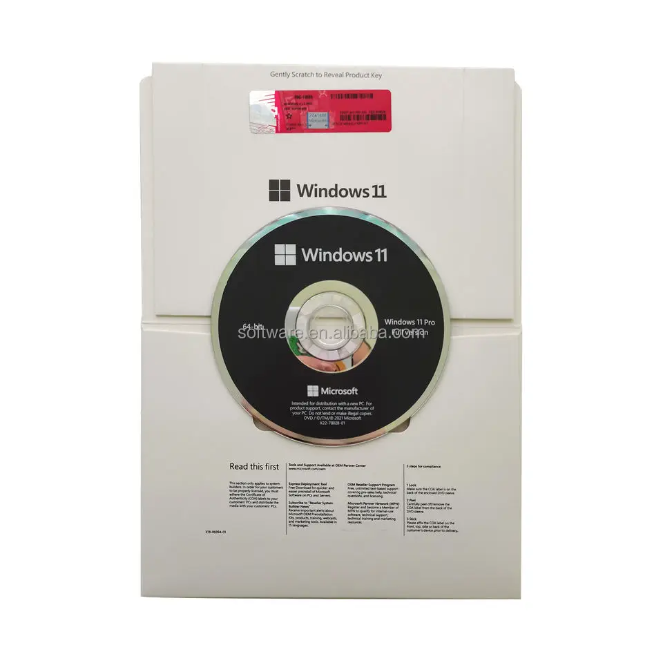Windows 11 Professional Windows 11 Pro Oem Dvd Full Package English ...
