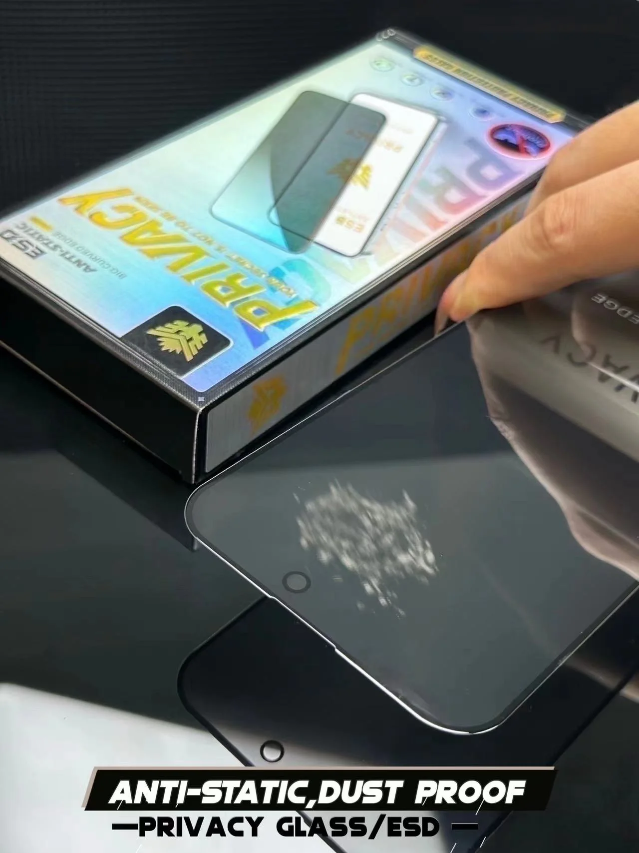Anti-static Privacy Screen Protector for iphone 14 13 12 11 Privacy ...