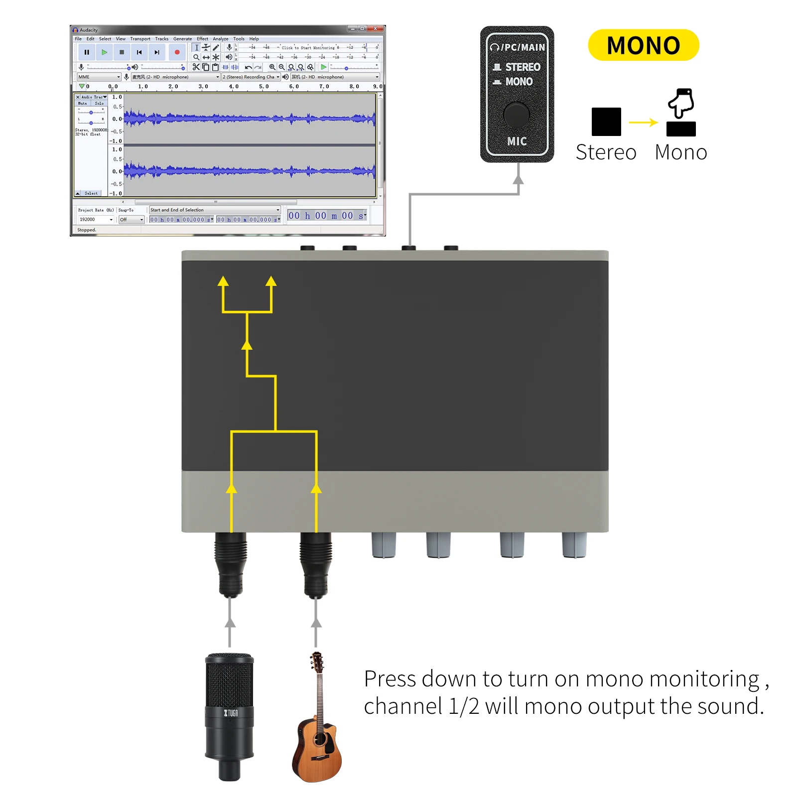 Enping Sansui Large Capacity Sound Card
