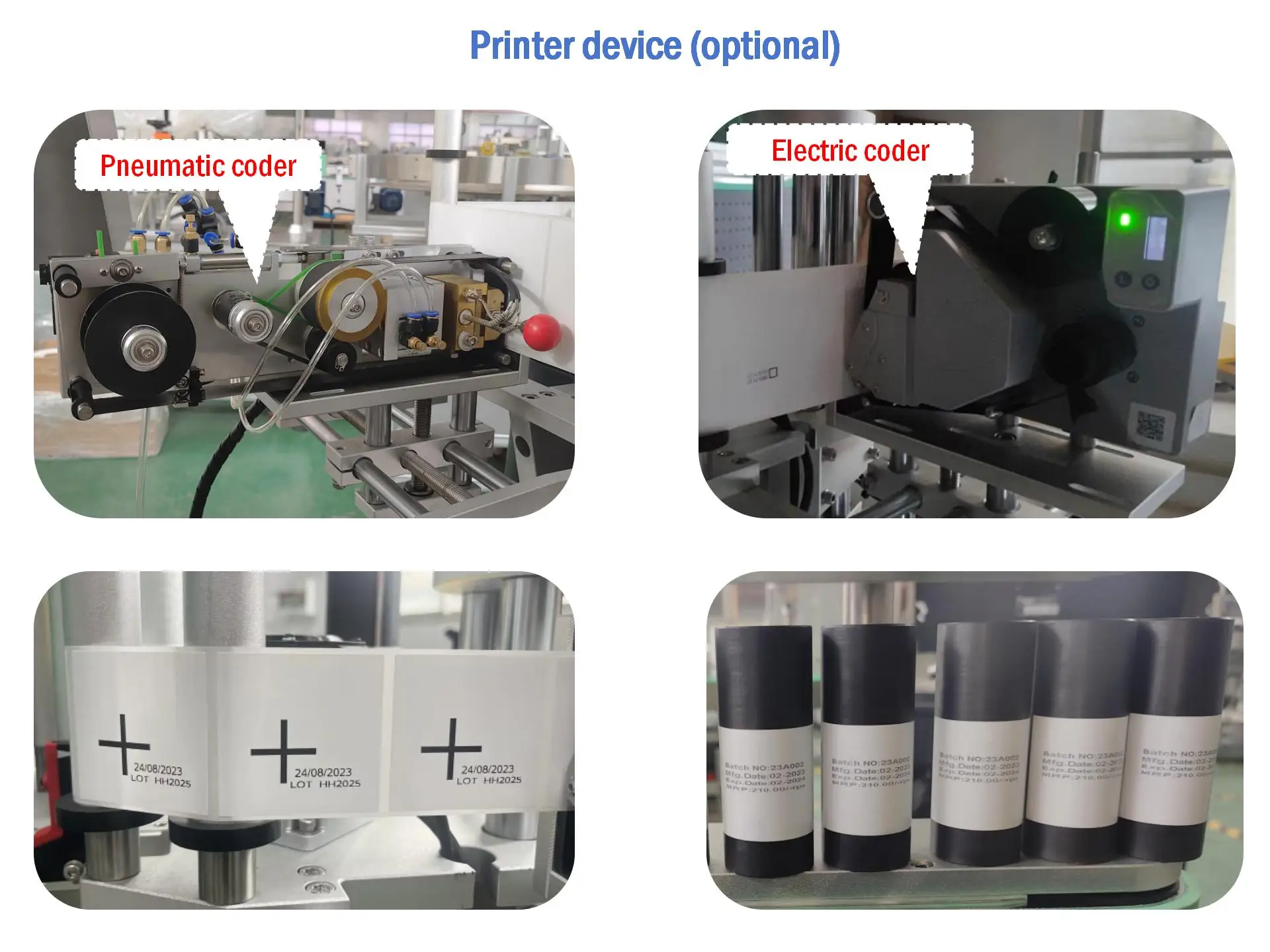 SKILT 1998 Manufacturer Automatic Tube Labeling Machine Metal & Glass Tube Label Applicator with Feeder Printer