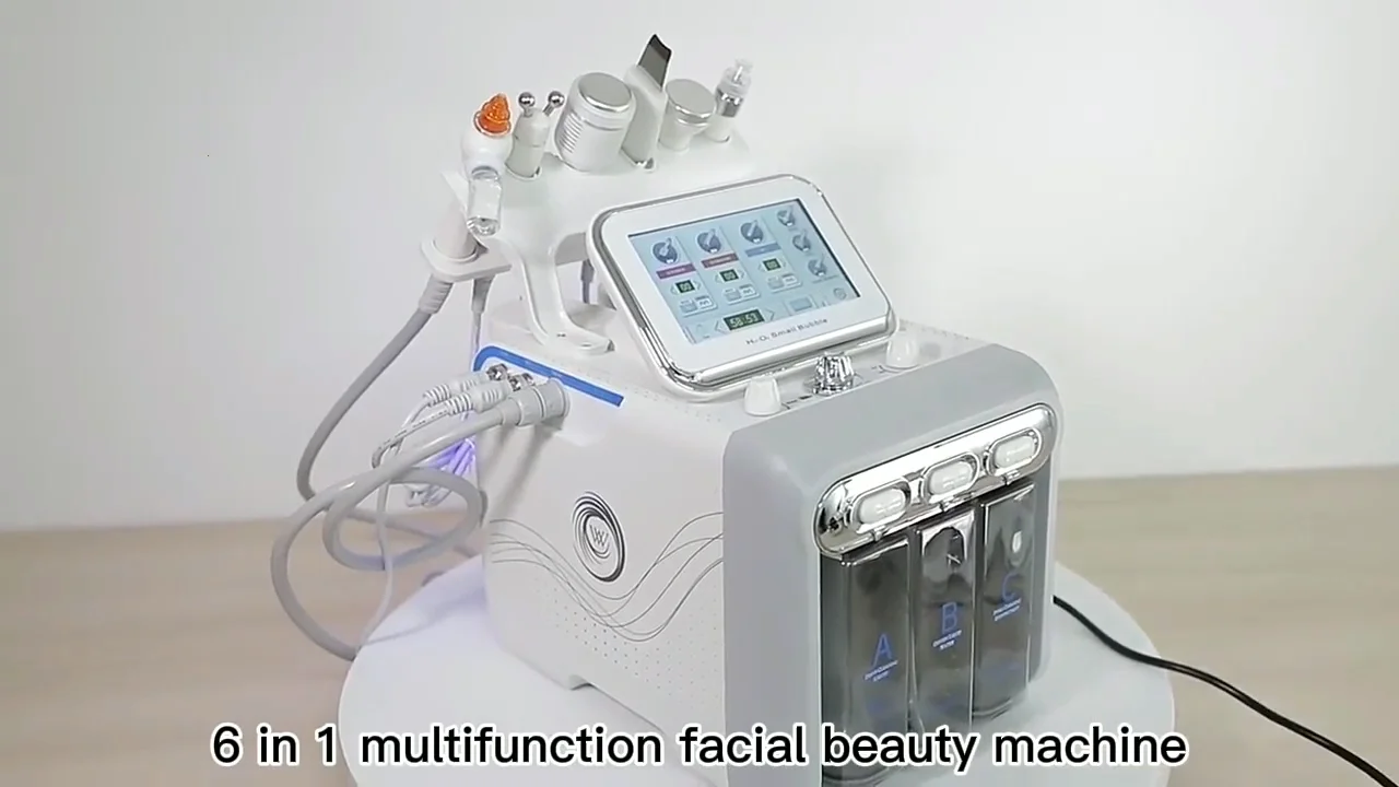 Charm Ho6 Portable Hydrafacials Machine H2o2 Skin Treatment Machines