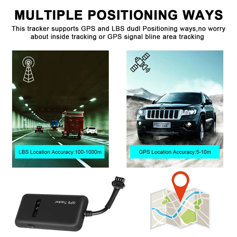 VJOY Hot Selling TK110 Gps Asset Car Gps tracker GT02 Real Time Gps Car  Tracking with Motion Sensor Factory Price - Main Image