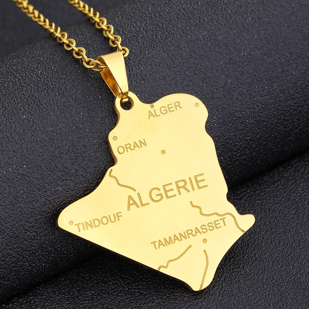 Map Necklace