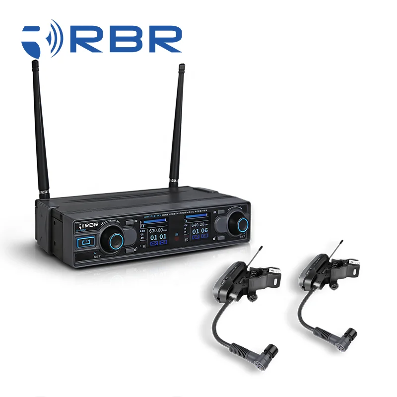 RBR D332 Saxophone Wireless Microphone with Echo Function