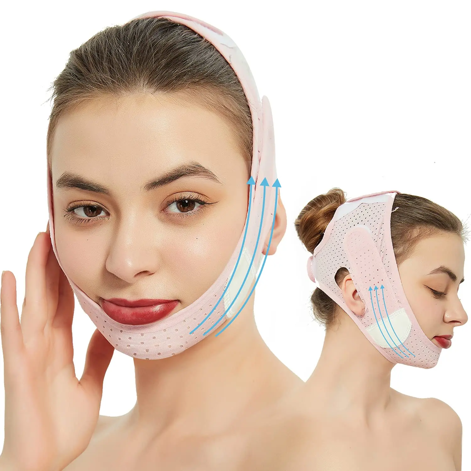 Face Lift Face Slimming Strap Double Chin Reducer Band V Line Face Lifting Bandage