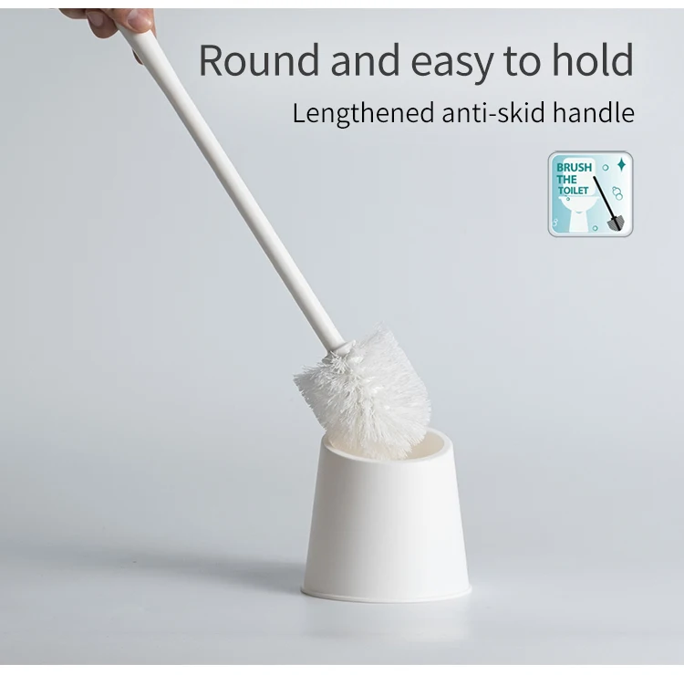 2022 Latest Multipurpose Toilet Brush With Base For Hot Bathroom,With