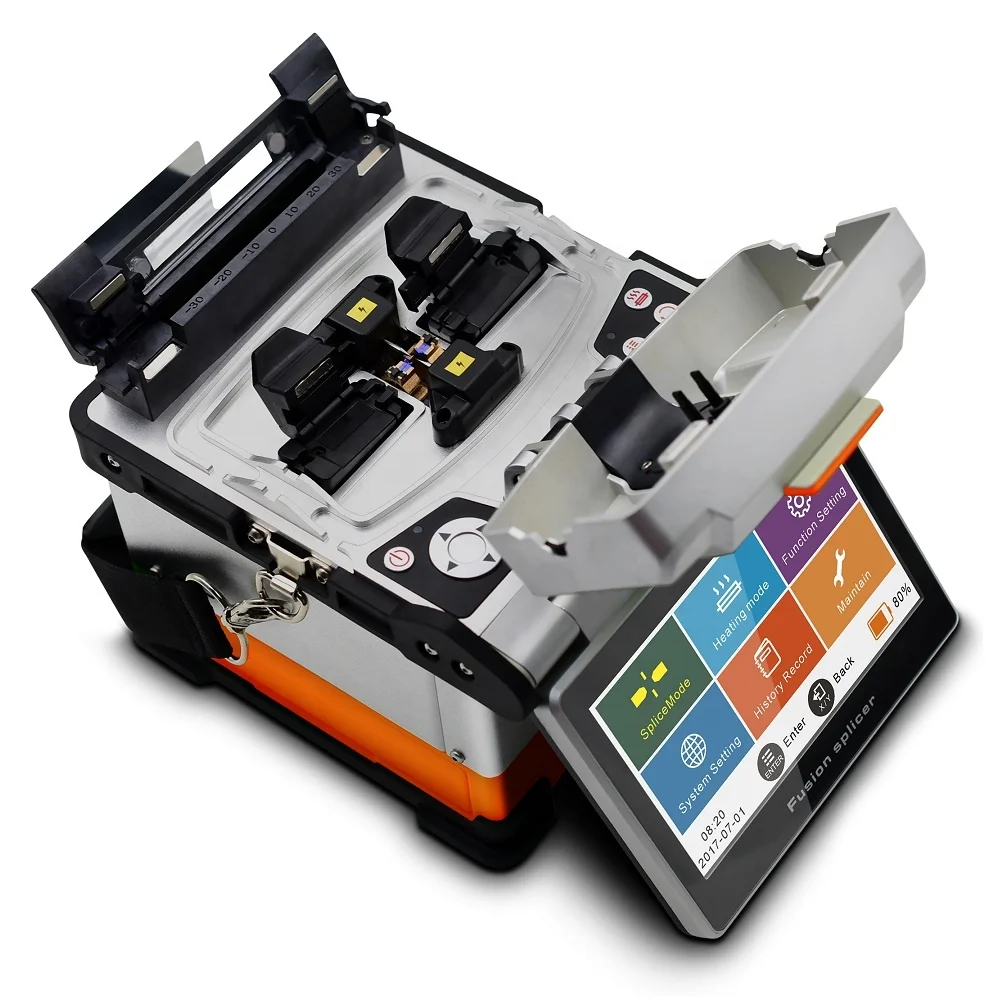 TriBrer Lemon 3 Optic Fiber Welding Mini Fusion Splicing Machine Optical Fusion Splicer