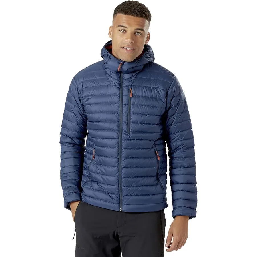 lightweight down and feather jacket