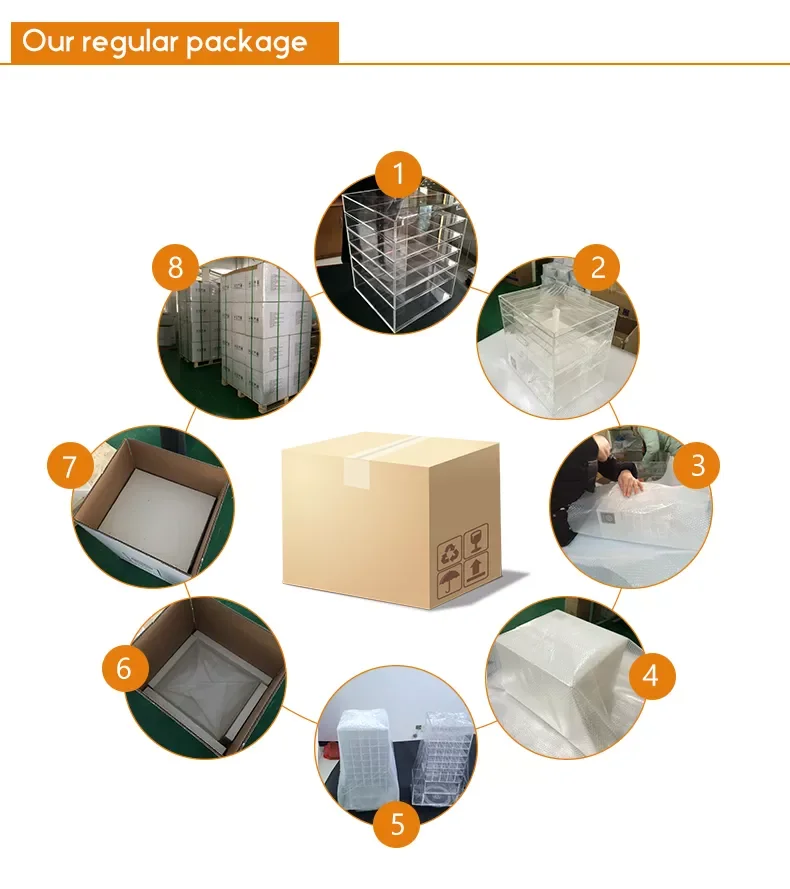 Custom Trading Card Acrylic Display Case Wholesale Clear Acrylic Poke Storage Display Box With